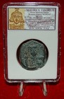 Ancient Byzantine Empire Coin Maurice Tiberius Large Bronze Constantinople Mint