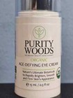 Purity Woods Organic Age-defying Eye Cream 0 5 Oz   15 Ml - New 100 