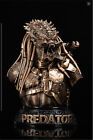 Predator Bust Statue 1 4 Scale Bronze Version Painted Model Decor New In Stock