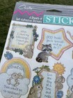 American Greetings Carlton Cards Stickers Vintage 80s Religious Adorable Animals