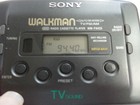 Sony Walkman Fm am Tv Sound Radio Cassette Player Clock Wm-fx433 Vintage Tested
