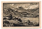 1921 Germany Tegernsee Notgeld 10 Pfennig Note  1793 