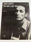 Woody Guthrie  this Land Is Your Land  Sheet Music
