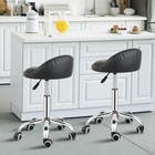 Homgarden Saddle Stool Rolling Chair For Medical Massage Salon Kitchen Spa Draft