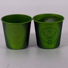 Jagermeister Shot Glass Cup Aluminum 50pack Color Changing Brand New In Box