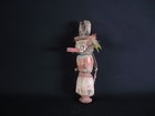 Colorful Early Hopi Carved Wood Kachina  American Indian Artifact  C 1920