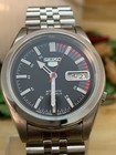 Rare Seiko 5 Automatic Men s 7s26 Racer Black Dial 21 Jewels Vintage Watch