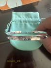 Newtfanyco 1837 Collection 925 sterling silver Bangle Bracelet 7 