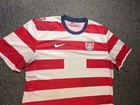 Nike Usa Us Soccer Usmnt 2012-2013 Waldo Home Jersey Red White Shirt Size Xl