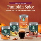 3 Starbucks Pumpkin Spice Crema Collection Instant Coffee Hot Or Iced - 3 Cans