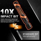 20 Pcs Hex Bit Set  1 4 Hex Shank  Impact Hex Head Allen Wrench Drill Bit Set