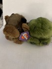 Puffkins Vintage Lot Of 6 Plush With Tags 90s Flamingo Turtle Squirrel Unicorn