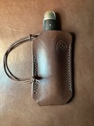 Hand-stitched Leather Knife Slip Edc - Prk Pocket Sleeve - 3 Sizes Available