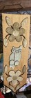 48  Vintage Macrame Mcm Owl Boho Decor Wall Hanging Burlap Mcm 1970   s Near Mint 