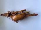Pacific Northwest Coast Style Wooden Effigy Decorative Figure 