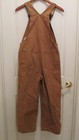 Carhartt Overalls Bibs Double Knee Kids Youth Boys Size 10 Workwear Farm Utility