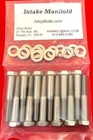 Sbf Ford Intake Manifold Stainless Steel Hex Bolts Kit Set 260 289 302 5 0l 351w