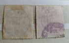 Great Britain Sc 108 Two Stamps 5 Shillings Used Anchor Watermarks