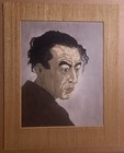 Koshiro Onchi-japanese Woodblock- Portrait Of A Poet-hagiwara Sakutaro