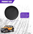 15 Inch Spare Tire Cover Waterproof Dustproof Wheel Protector For Suv Rv Truck