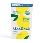 Organic Electrolyte Drink Mix - Hydration Powder  Low Sugar  Lemonade Flavor  20