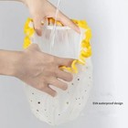Waterproof Double-layer Shower Cap - Reusable Starry Sky Design For Bathing