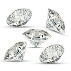 0 40 Cttw Natural Loose Round Diamond 6 Pcs 2 6 Mm Each I-j Color I1-i2 Clarity