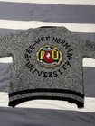 Vintage Pee Wee Herman Varsity Cardigan Sweater Jacket Rare Memorabilia