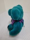 Teal   Purple Grateful Dead 12  Jointed Dancing Bear Vintage 90 s By Liquid Blue
