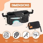 Universal Stroller Organizer With Cup Holder - Baby Caddy Organizer   Strolle   