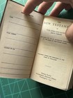 Wwii Pocket Bible Protestant Version New Testament Us Army Military 1942
