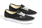 Vans Authentic Shoe Black white     Unisex Classic Canvas Vn000ee3blk