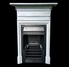 Antique  Cast Iron Fireplace Fire Surround   Victorian Restored