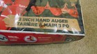 Eskimo 8 Inch Ice Auger - Red Hand Powered New In Opened Box