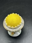 Vtg 1960   s Porcelain Enesco Japan Pin Cushion 2 5   