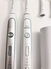 Phillips Sonicare Flexcare  Electric Toothbrush   4 Diamondclean Brush Heads