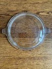 Pyrex 681-c Tab Lid Cover  Clear  Lid Only  5-3 4  Diameter