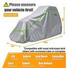 600d Waterproof Skid Steer Cab Cover For Bobcat Cat John Deere Case New Holland