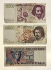 Lot 28 Italian Italy Lira Banknotes Currency 1 000 5 000 10 000 50 000 100 000 