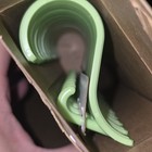 Vintage Sears Shower Curtain Hooks Roebuck 9088 Bright Green New Retro Nos  