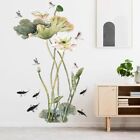 Removable Wall Sticker Butterfly Lotus Flower Decal Vinyl Art Bedroom Home Decor