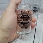 Vtg St  Louis Microfest Beer Barware 5oz Taster Mini Glasses  Lot Of 4  Libby