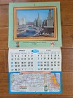 1959 Texaco Advertising Calendar Knutson s Southside Texaco Service Colfax  Wi