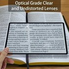 Full Page Large Sheet Magnifier Magnifying Glass Reading Aid Lens For Books