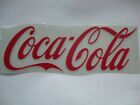 Brand New Coca-cola Logo Coke Decal Sticker Die-cut Vinyl Coca Cola 9  X 3  
