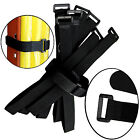 Durable 10 Hook And Loop Reusable Cable Tie Down Straps Kit 20 Inch X 1  Black