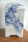 Chinese Blue-and-white Porcelain Lidded Storage Jar   Tea Caddy   Decorative Box