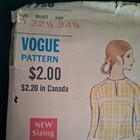 Rare Vintage 1960s Vogue 7758 Special Design 1 Or 2-piece Dress With Pants-uncut