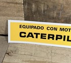 Vintage Cat Spanish Bumper Sticker Advertising Nos Equipped W  Deisel Engine Pba
