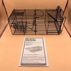 Black decker Rat Trap Cage Humane Live Catch   Release Trap For Rats  Mice